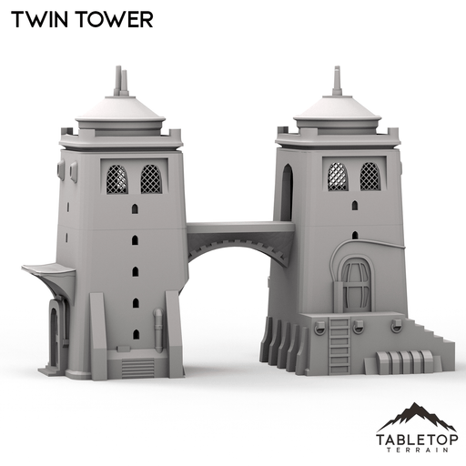 Tabletop Terrain Building Desert Twin Tower