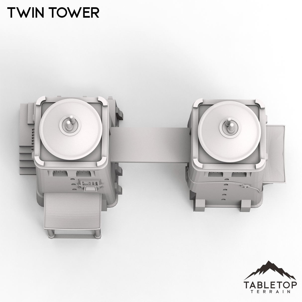 Tabletop Terrain Building Desert Twin Tower