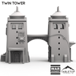 Tabletop Terrain Building Desert Twin Tower