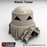 Tabletop Terrain Building Desert Watch Tower - Star Wars Legion Building