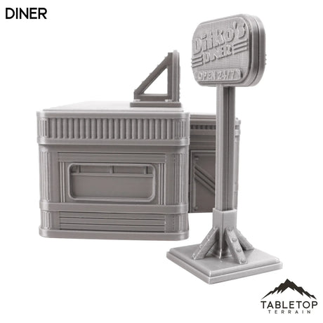 Tabletop Terrain Building Diner