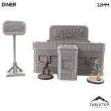Tabletop Terrain Building Diner