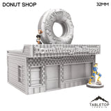Tabletop Terrain Building Donut Shop