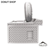 Tabletop Terrain Building Donut Shop