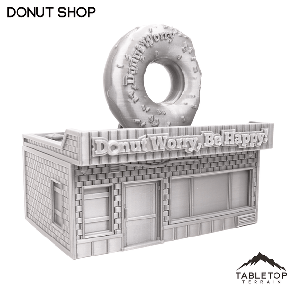 Tabletop Terrain Building Donut Shop - Marvel Crisis Protocol Building