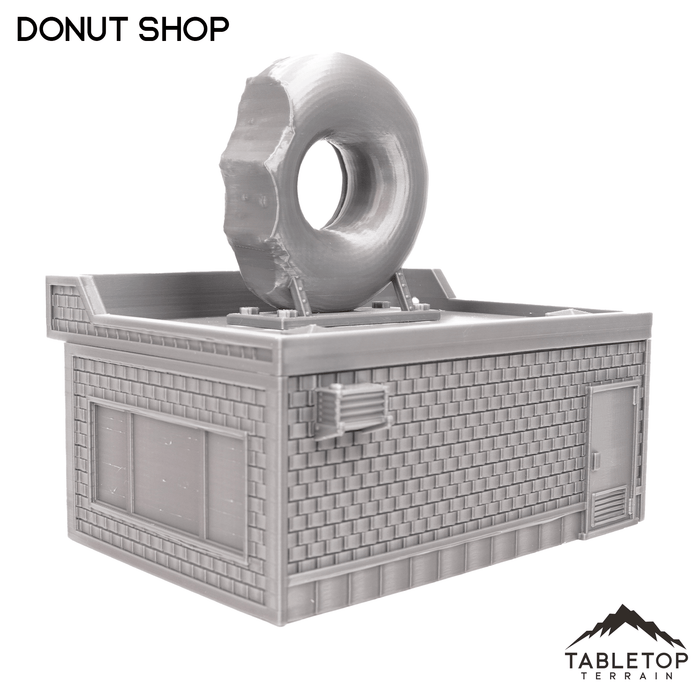Tabletop Terrain Building Donut Shop - Marvel Crisis Protocol Building