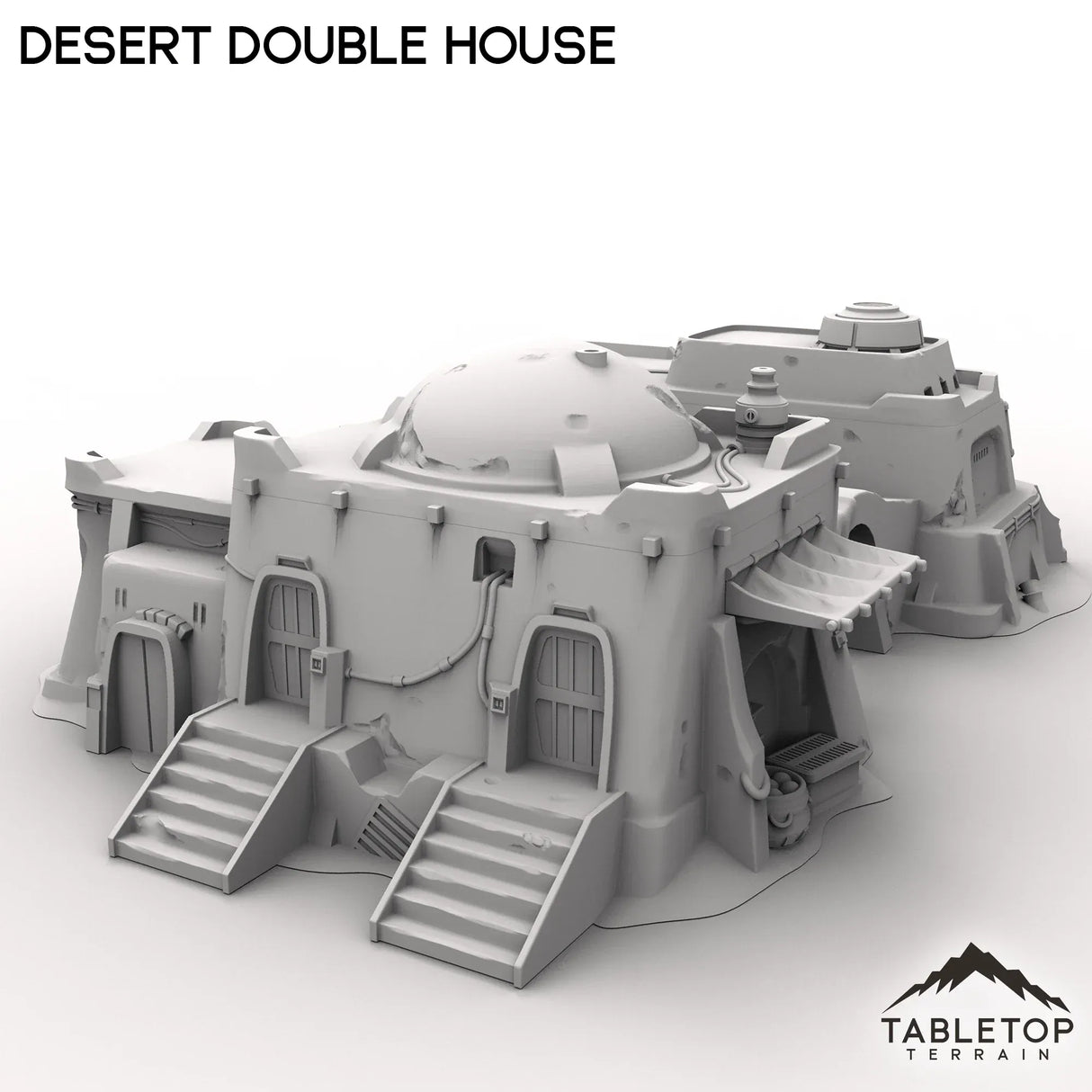 Tabletop Terrain Building Double Sand House