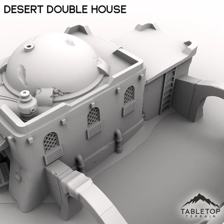 Tabletop Terrain Building Double Sand House