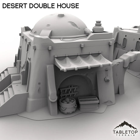 Tabletop Terrain Building Double Sand House