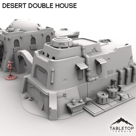 Tabletop Terrain Building Double Sand House