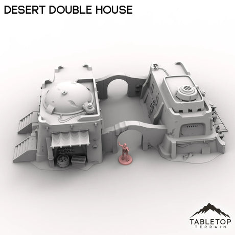 Tabletop Terrain Building Double Sand House