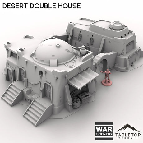 Tabletop Terrain Building Double Sand House