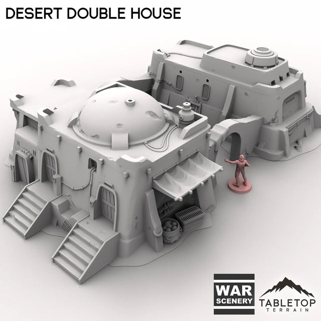 Tabletop Terrain Building Double Sand House