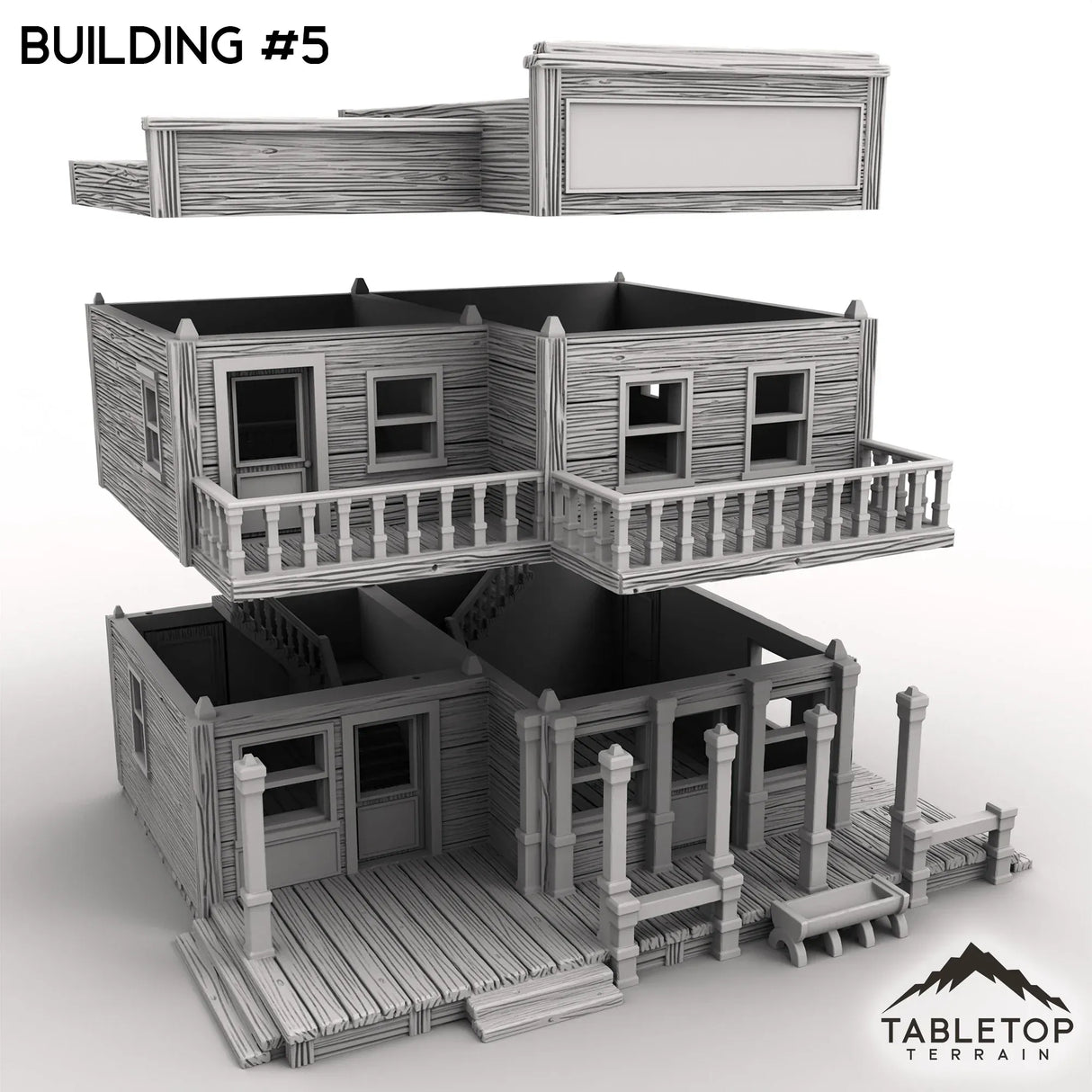Tabletop Terrain Building Dreadwood Building 5