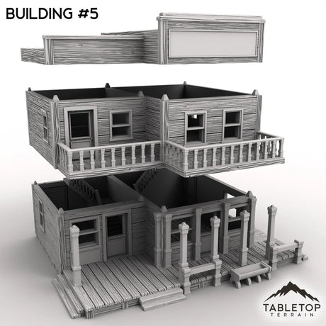 Tabletop Terrain Building Dreadwood Building 5