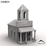 Tabletop Terrain Building Dreadwood Church