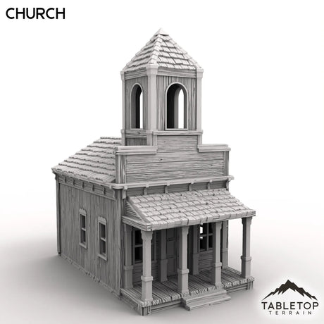 Tabletop Terrain Building Dreadwood Church