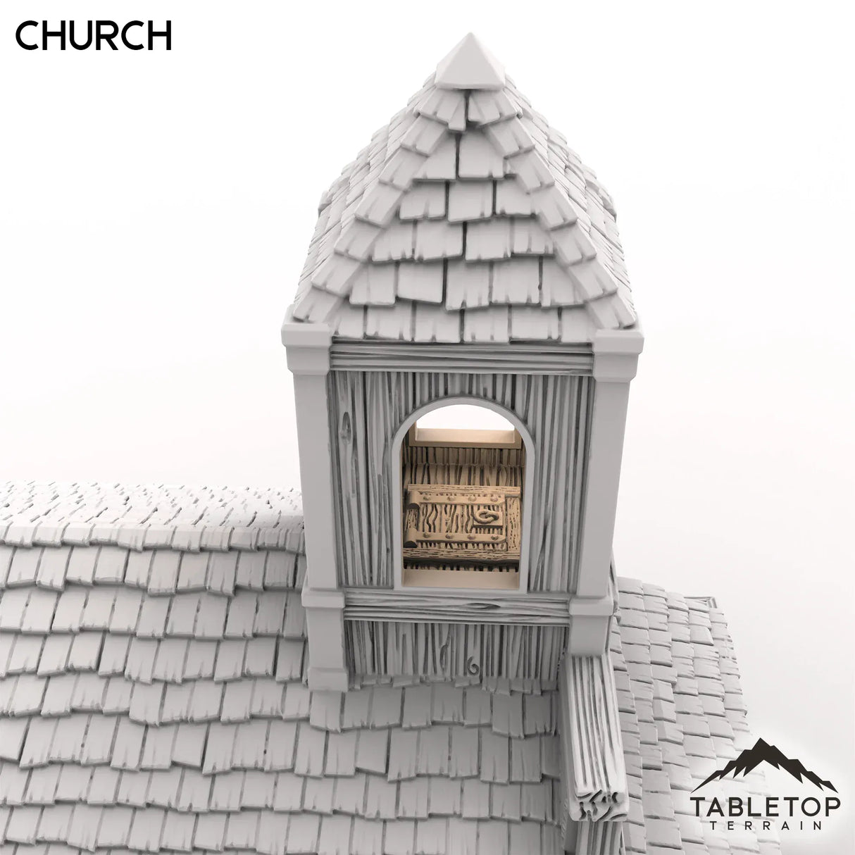Tabletop Terrain Building Dreadwood Church