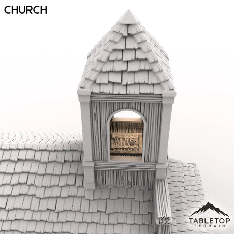 Tabletop Terrain Building Dreadwood Church