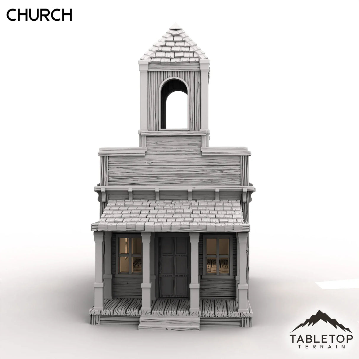 Tabletop Terrain Building Dreadwood Church