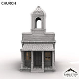 Tabletop Terrain Building Dreadwood Church