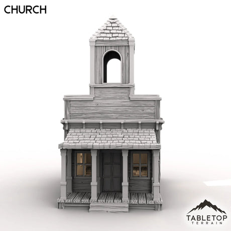 Tabletop Terrain Building Dreadwood Church