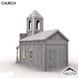 Tabletop Terrain Building Dreadwood Church