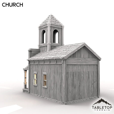 Tabletop Terrain Building Dreadwood Church