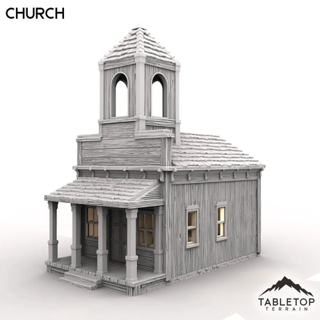 Tabletop Terrain Building Dreadwood Church