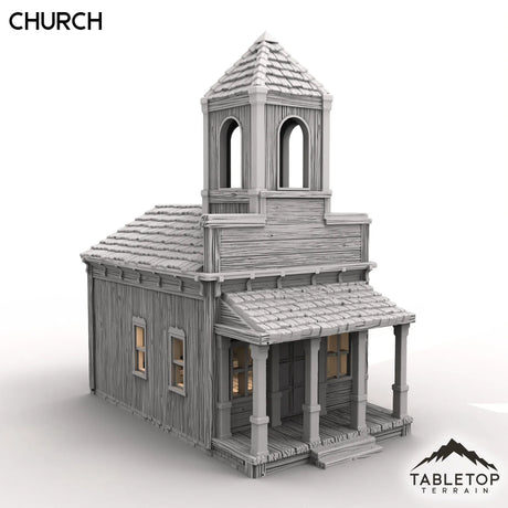 Tabletop Terrain Building Dreadwood Church
