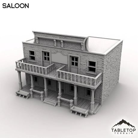 Tabletop Terrain Building Dreadwood Saloon