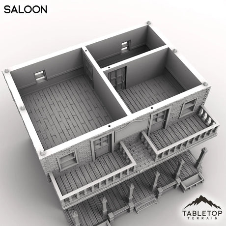 Tabletop Terrain Building Dreadwood Saloon