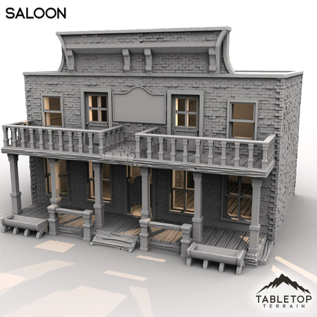 Tabletop Terrain Building Dreadwood Saloon