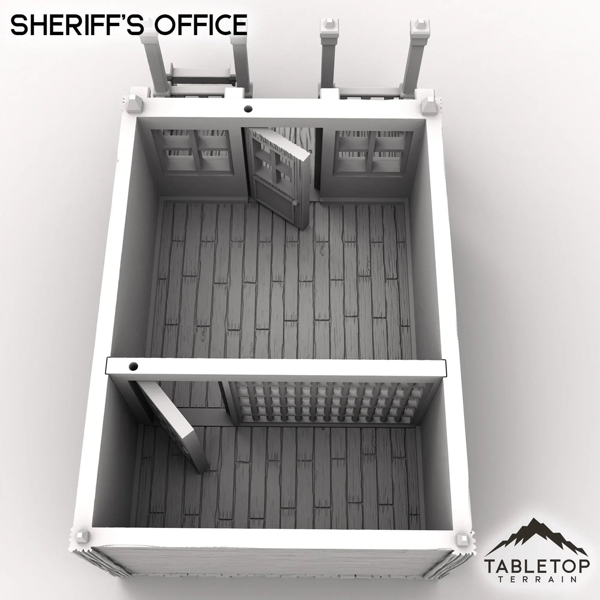 Tabletop Terrain Building Dreadwood Sheriff's Office