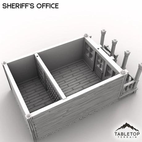 Tabletop Terrain Building Dreadwood Sheriff's Office