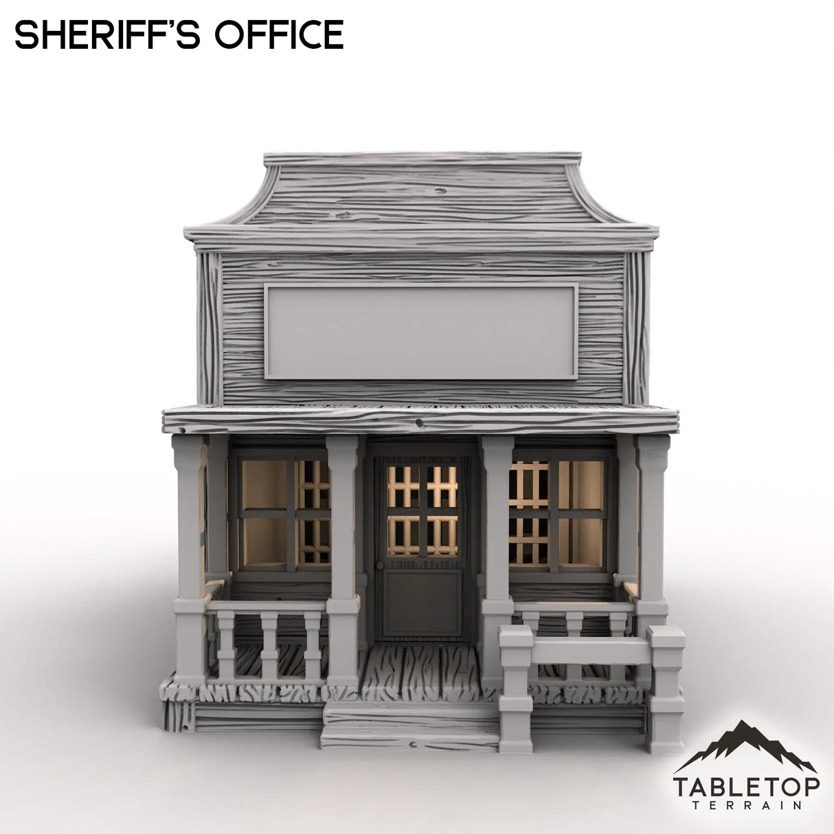 Tabletop Terrain Building Dreadwood Sheriff's Office
