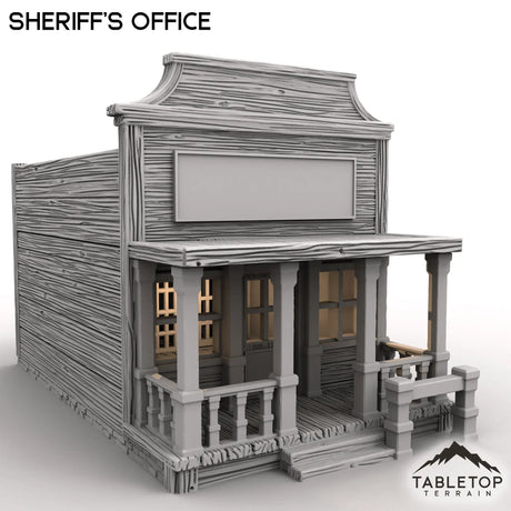 Tabletop Terrain Building Dreadwood Sheriff's Office
