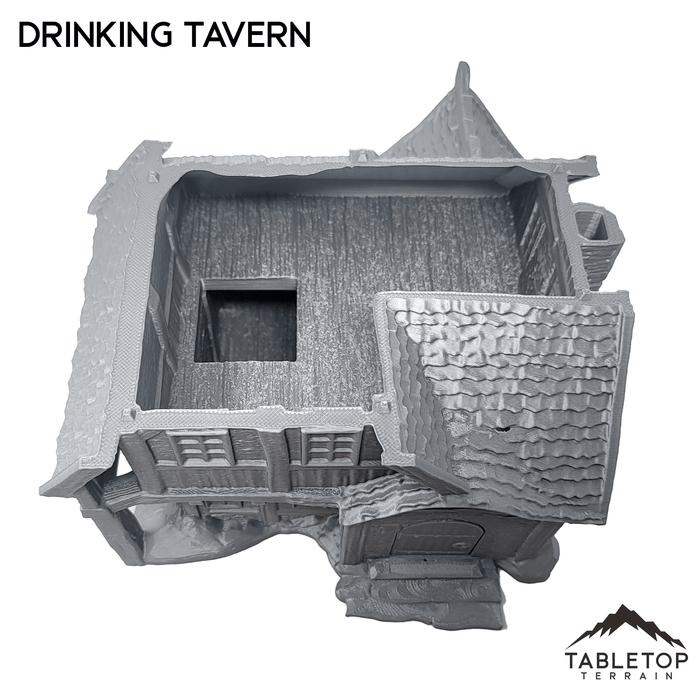 Tabletop Terrain Building Drinking Tavern - Town of Grexdale - Fantasy Building Tabletop Terrain
