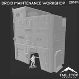 Tabletop Terrain Building Droid Maintenance Workshop - Star Wars Legion Building