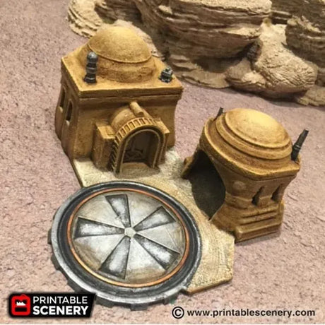 Tabletop Terrain Building Droid Yard - Star Wars Legion Building
