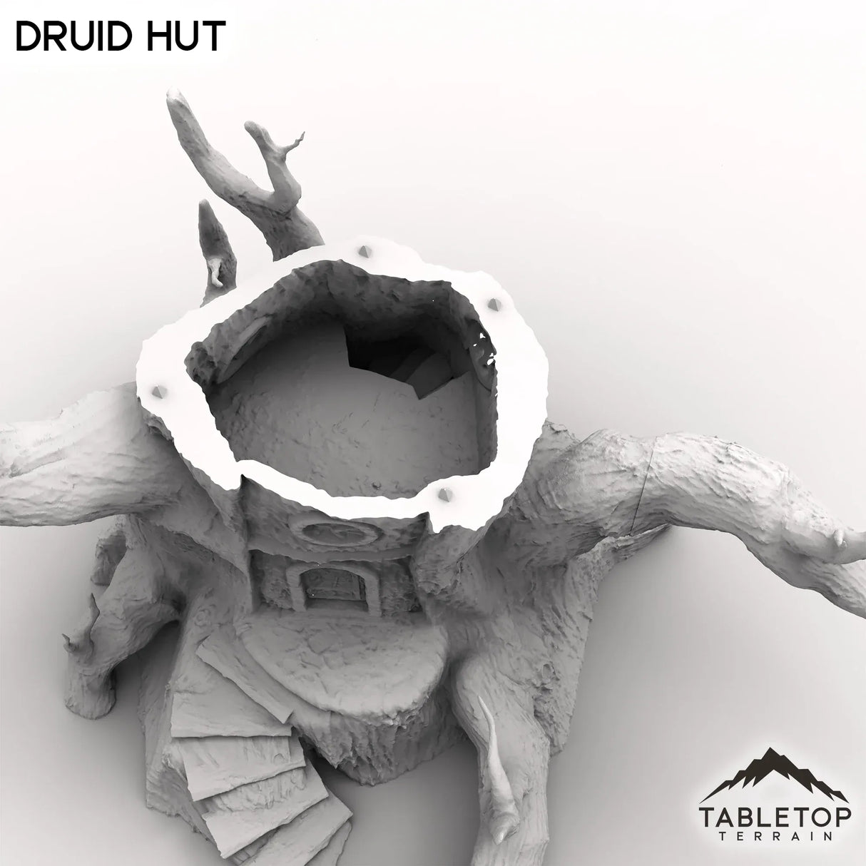 Tabletop Terrain Building Druid Hut