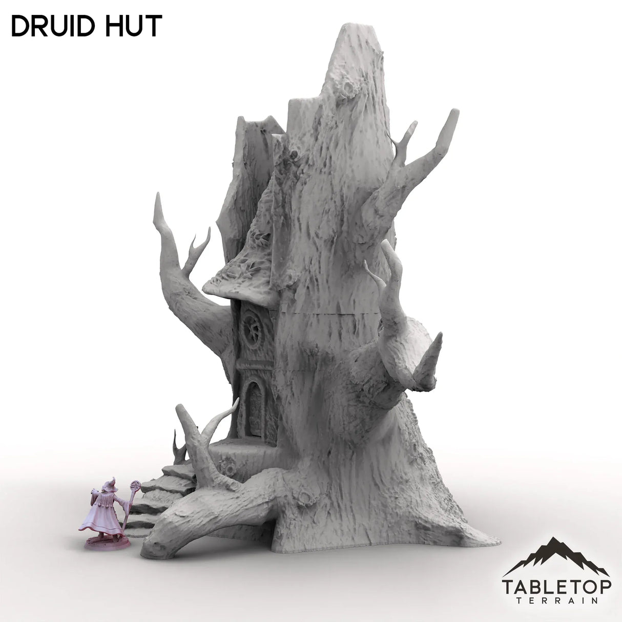 Tabletop Terrain Building Druid Hut