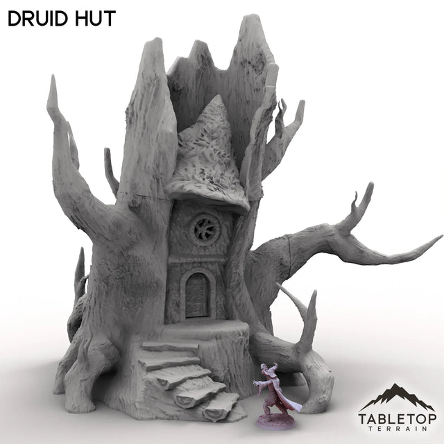 Tabletop Terrain Building Druid Hut