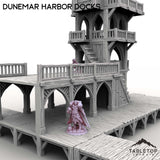 Tabletop Terrain Building Dunemar Harbor Docks