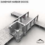 Tabletop Terrain Building Dunemar Harbor Docks