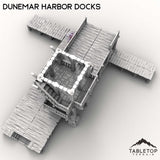 Tabletop Terrain Building Dunemar Harbor Docks