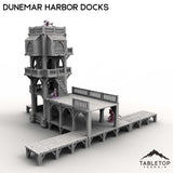Tabletop Terrain Building Dunemar Harbor Docks
