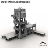 Tabletop Terrain Building Dunemar Harbor Docks