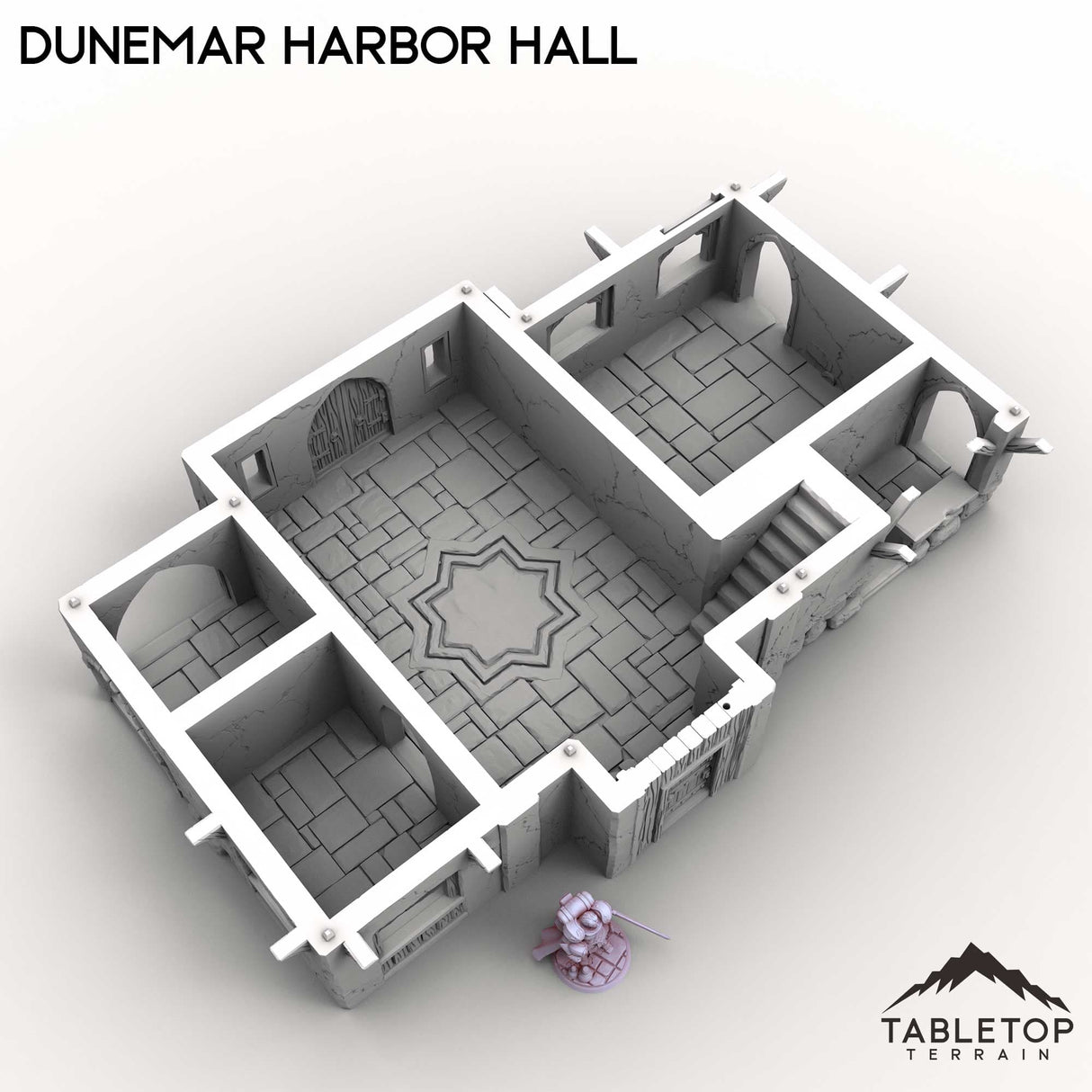 Tabletop Terrain Building Dunemar Harbor Hall