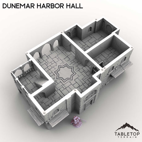 Tabletop Terrain Building Dunemar Harbor Hall